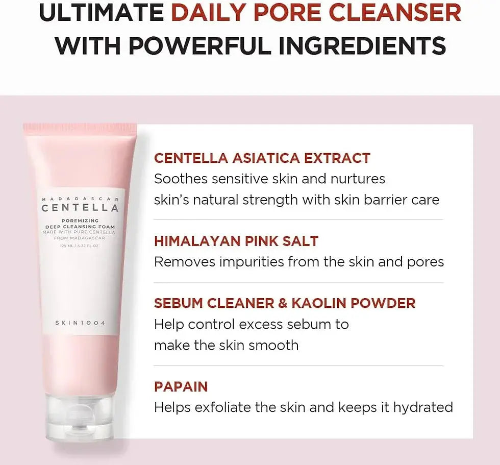 SKIN1004 – Poremizing Deep Cleansing Foam – vue 4