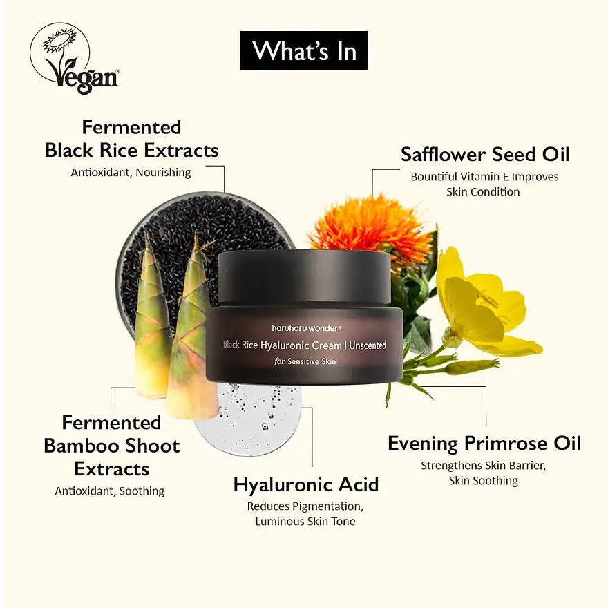 Haru Haru Wonder – Black Rice 10 Hyaluronic Cream Haruharu wonder