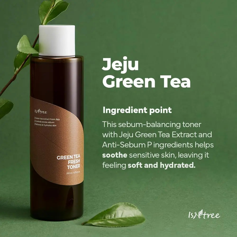 Green Tea Fresh Toner - Isntree isntree
