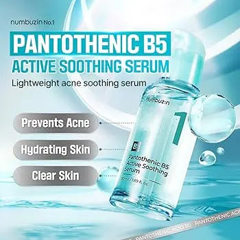 Numbuzin – Pantothenic B5 Active Soothing Serum Numbuzin