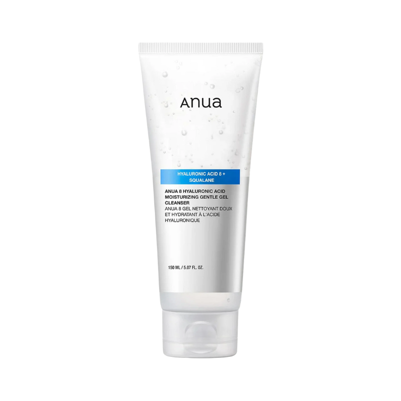 ANUA – Hyaluronic 8+ Squalane Gentle Gel Cleanser