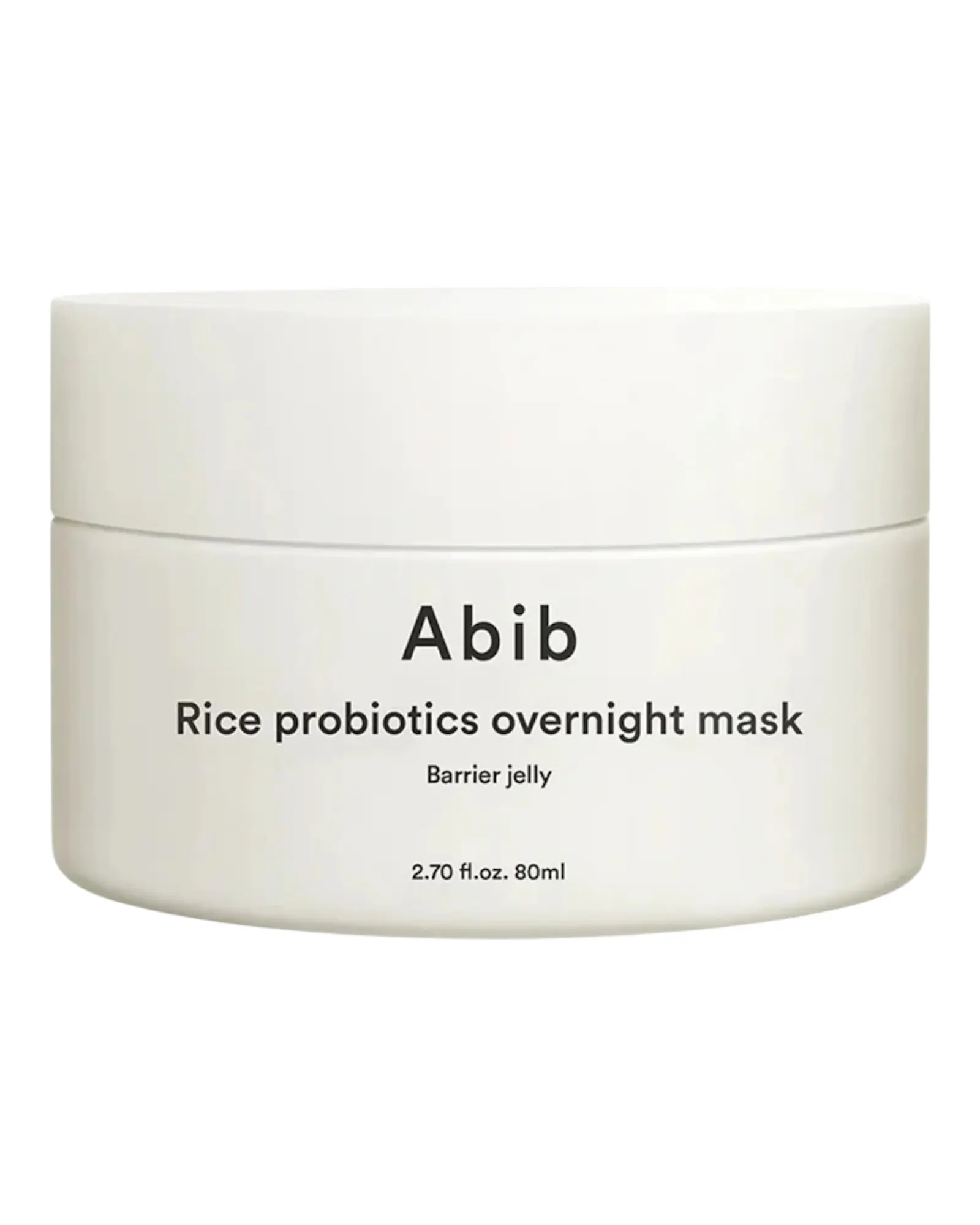 Crème de nuit Jelly Probiotic Overnight Rice –Abib Abib