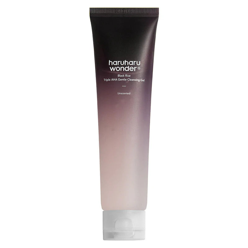 HARUHARU WONDER - Black Rice Triple AHA Gentle Cleansing Gel