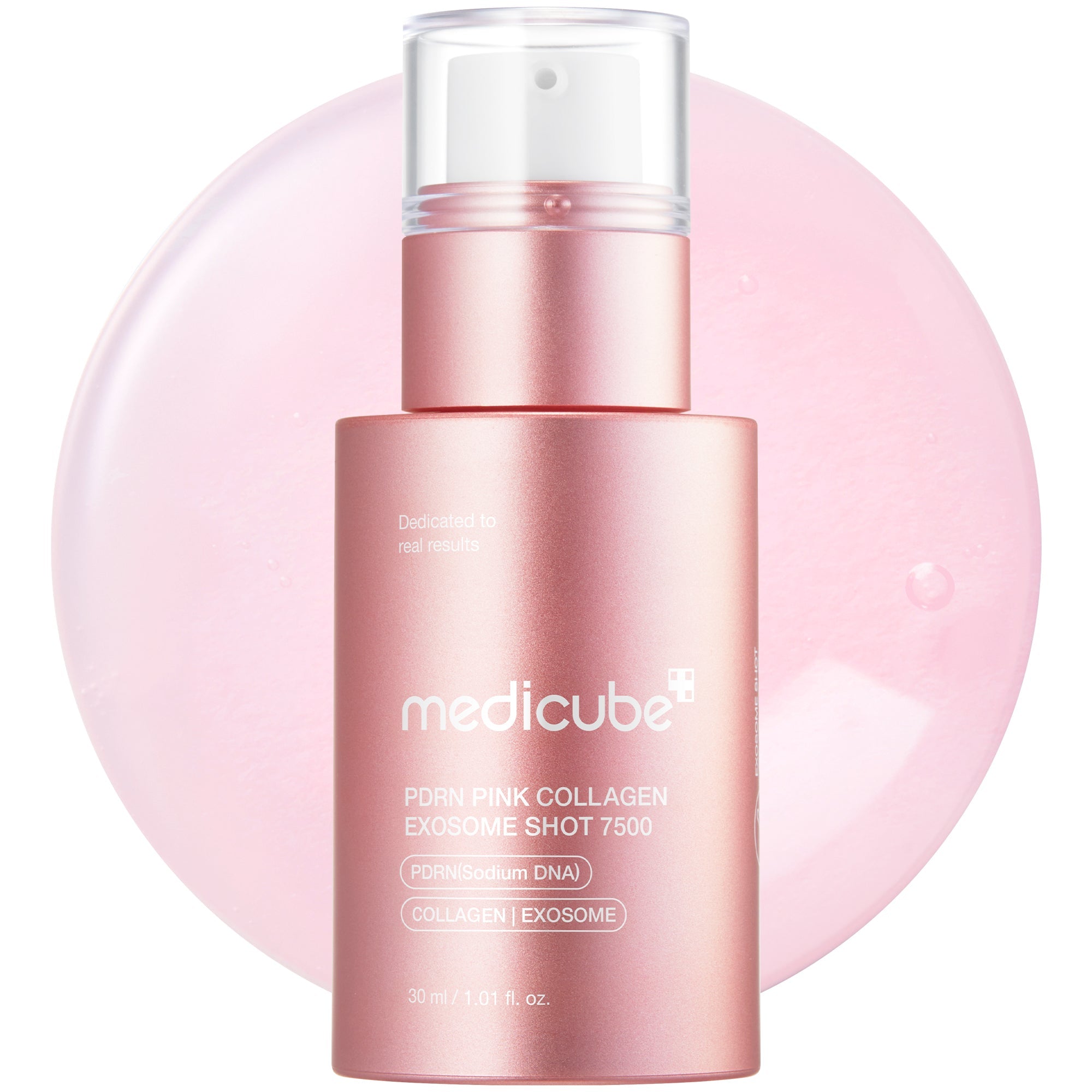 MEDICUBE PDRN Pink Collagen Exosome Shot Serum 7500