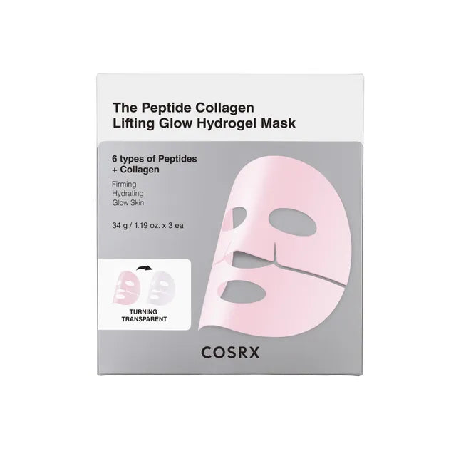 COSRX – The Peptide Collagen Lifting Glow Hydrogel Mask