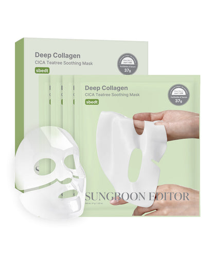 Sungboon Editor Deep Collagen Cica Teatree Soothing Mask