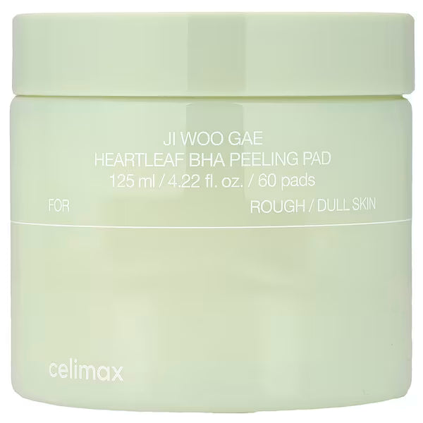 CELIMAX – JIWOOGAE Heartleaf Peeling Pad