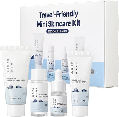 ROUND LAB - Travel-Friendly Mini Skincare Kit