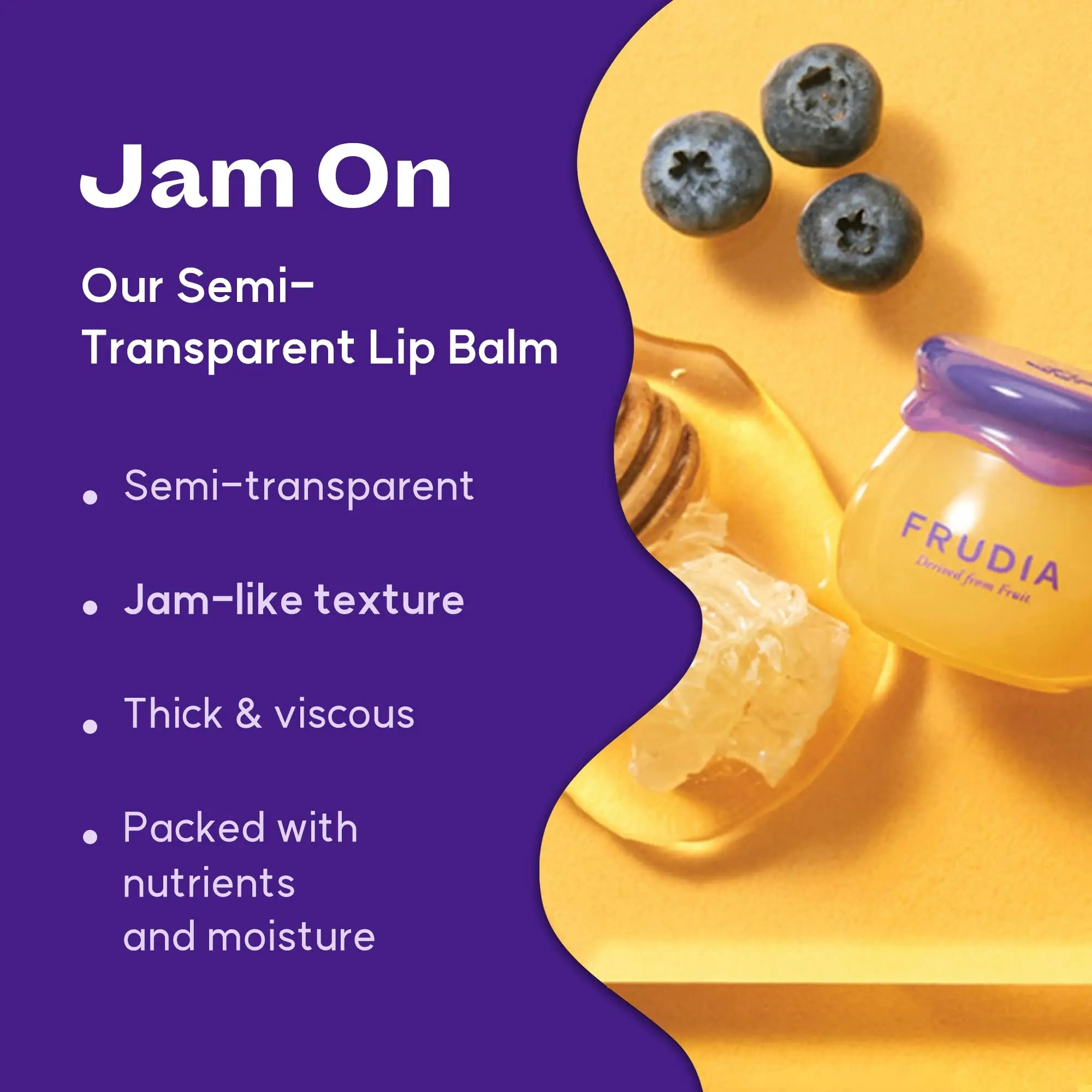 Frudia – Honey Blueberry Lip Balm FRUDIA