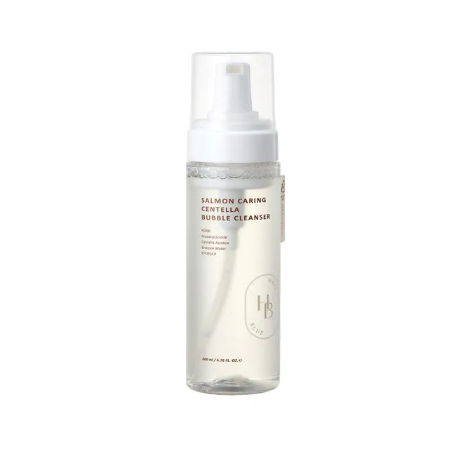 HEVEBLUE – Salmon Caring Centella Bubble Cleanser
