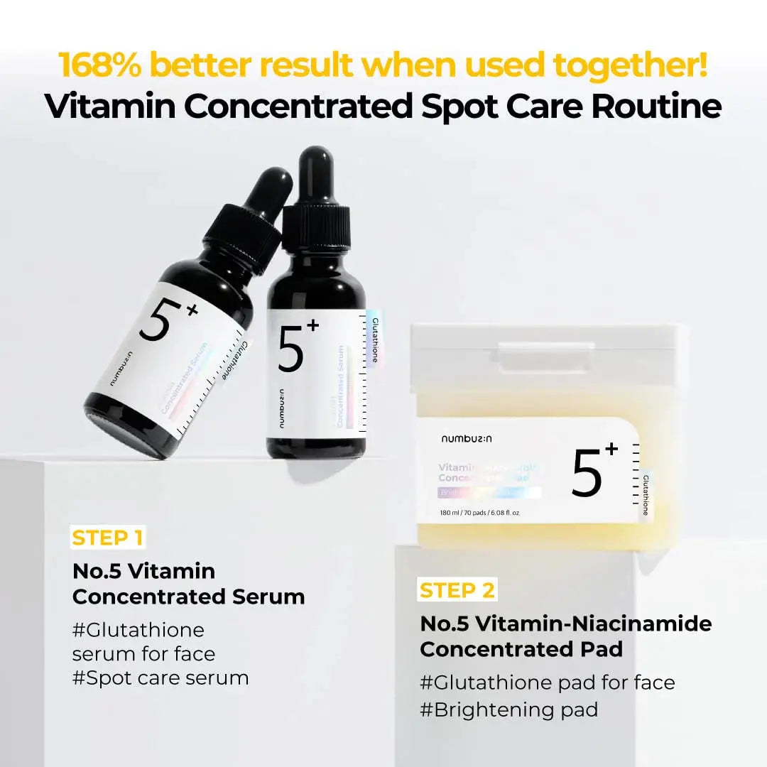 Vitamin Concentrated Serum 5+ - Numbuzin Numbuzin