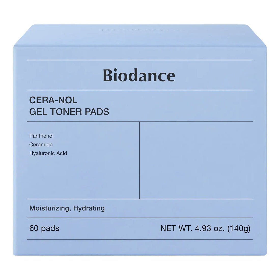 BIODANCE - Cera-Nol Gel Toner Pads