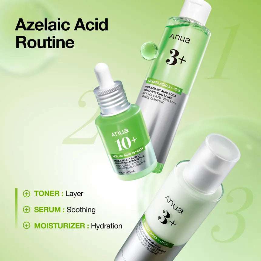 ANUA – Azelaic Acid Cica Skin Soothing Moisturizer