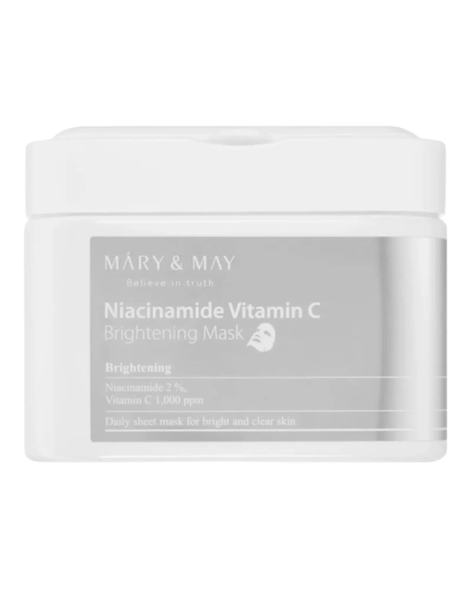 Masque Niacinamide + Vitamin C Brightening –Mary &amp; May Mary&amp;May
