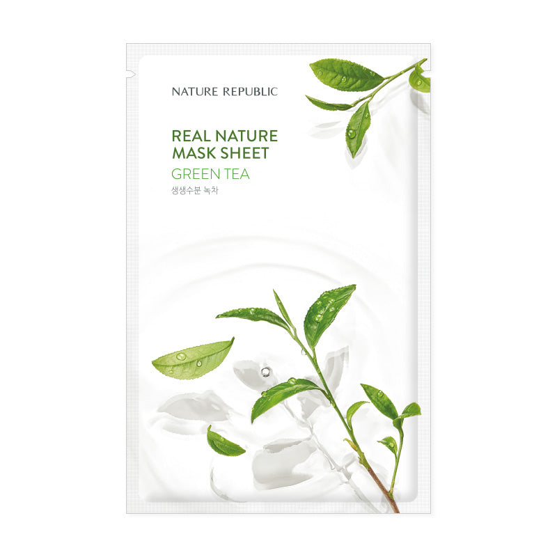 NATURE REPUBLIC Real Nature Mask Sheet Green Tea