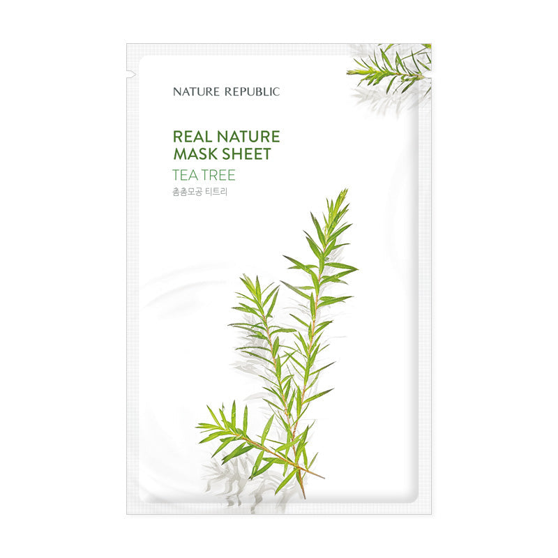 NATURE REPUBLIC Real Nature Mask Sheet Tea Tree