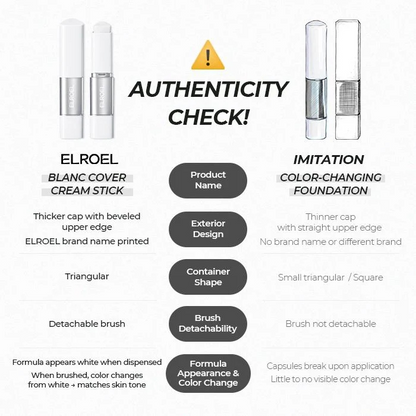 ELROEL- Blanc Cover Cream Stick