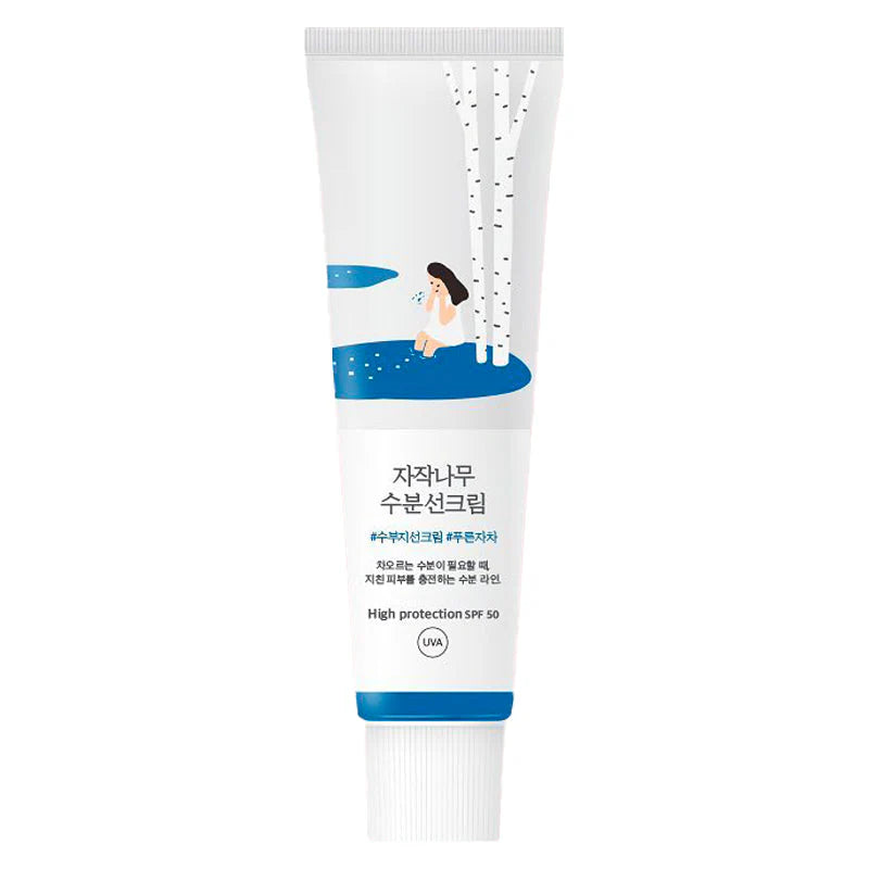 birch juice sun moisture round lab spf50+