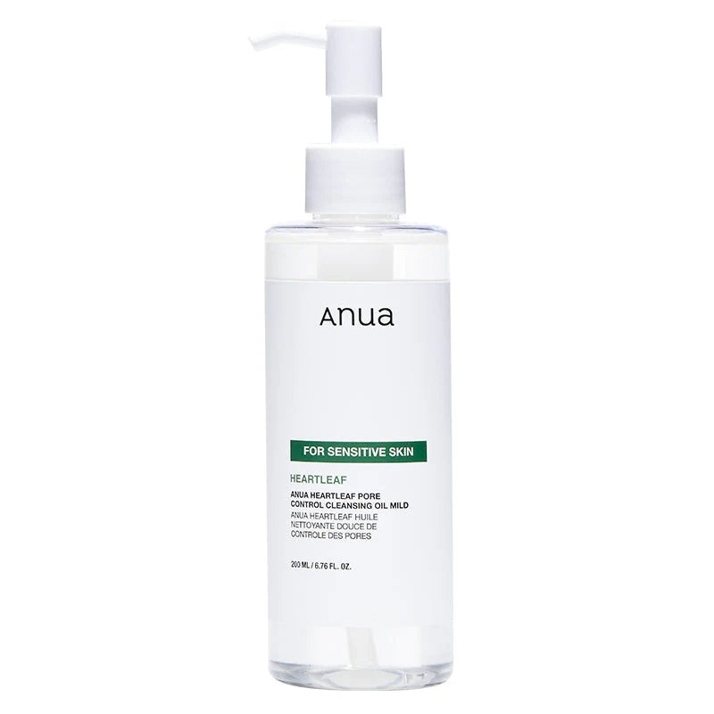 Heartleaf anua pore control cleansing oil for sensitive skin
