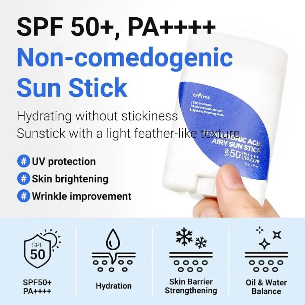 Protection solaire stick Hyaluronic Acid Airy - Isntree Isntree