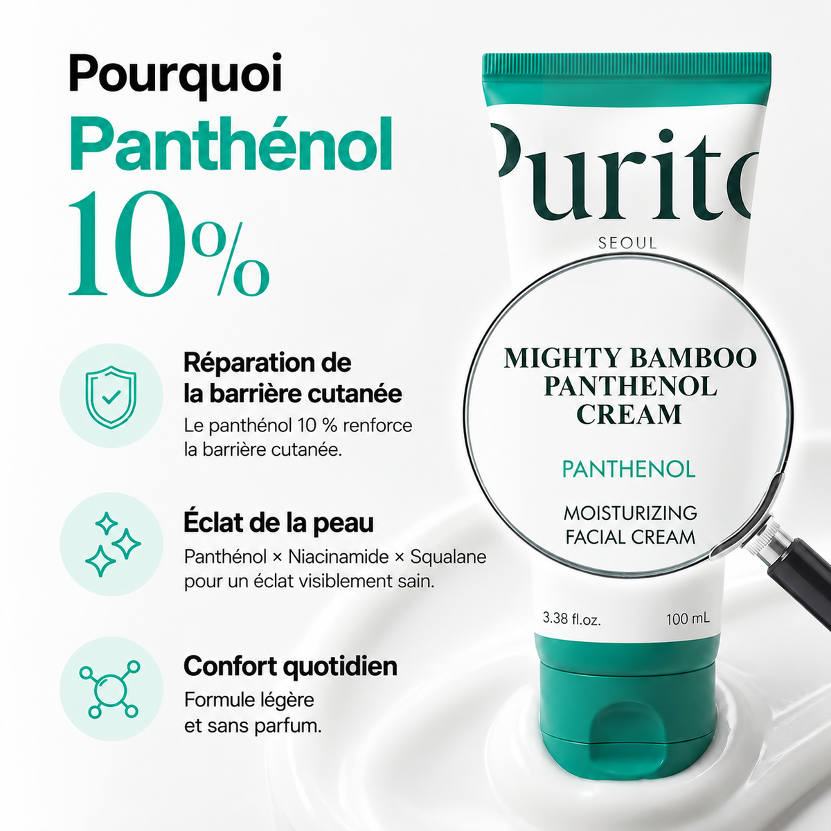 PURITO SEOUL – Mighty Bamboo Panthenol Cream