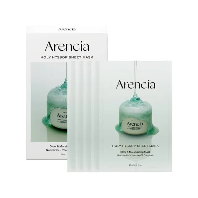 ARENCIA – Holy Hyssop Sheet Mask