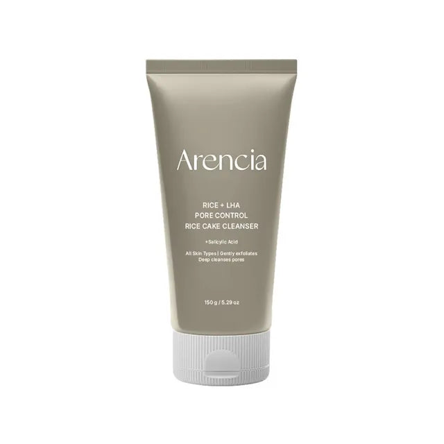ARENCIA – Rice + LHA Pore Control Rice Cake Cleanser