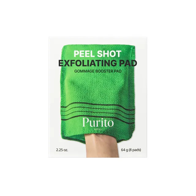 PURITO SEOUL – Peel Shot Exfoliating Pad (8 pads)