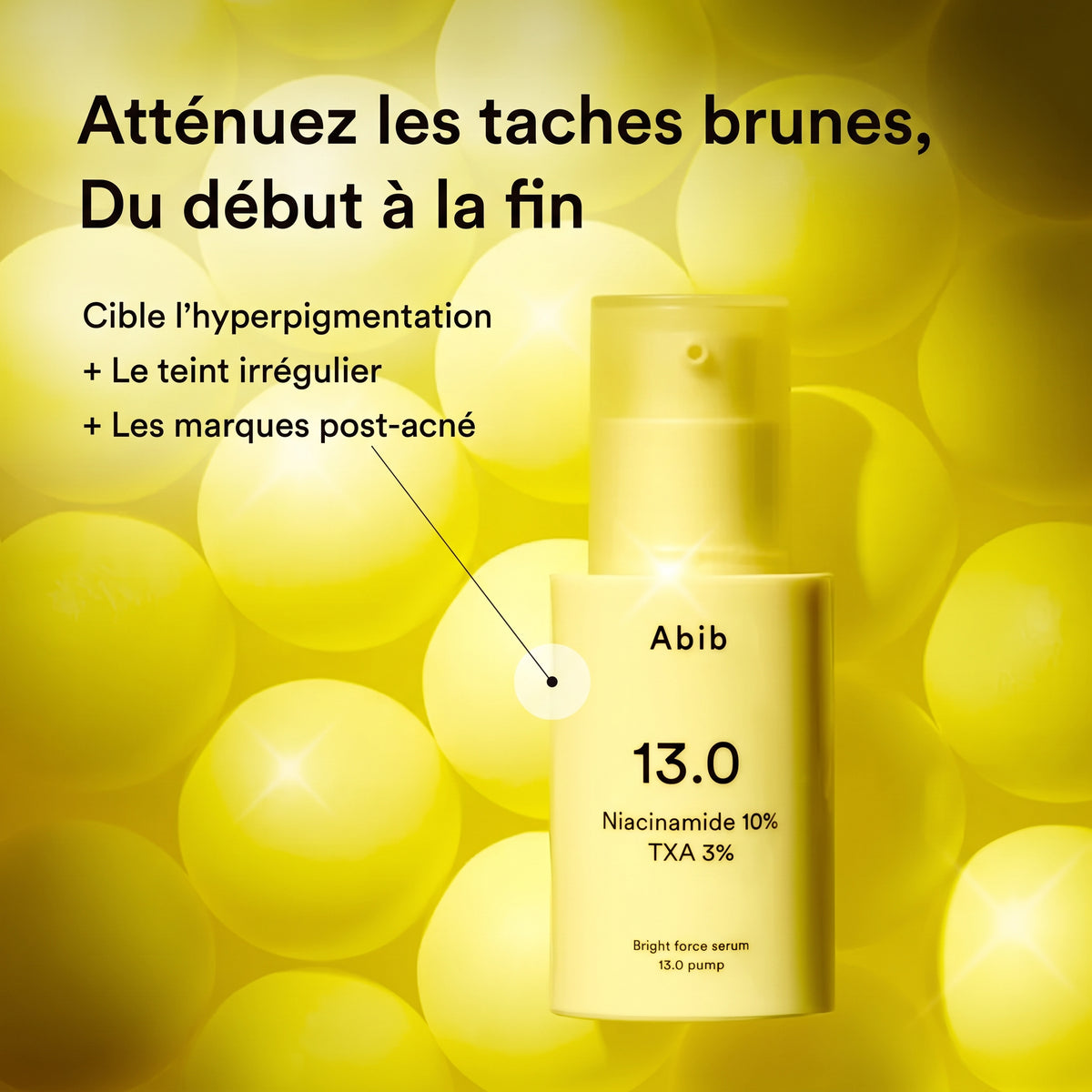 ABIB – Bright Force Serum 13.0 Pump – vue 2