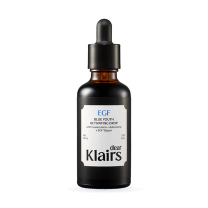 DEAR, KLAIRS – EGF Blue Youth Activating Drop