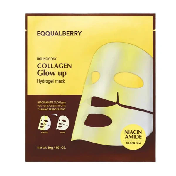 EQQUALBERRY - Collagen Glow Up Hydrogel Mask