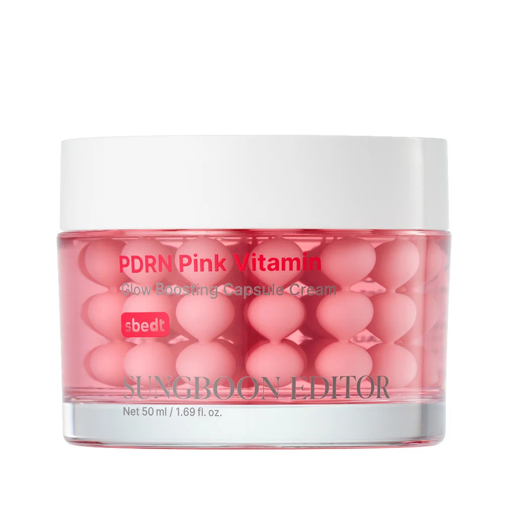 SUNGBOON EDITOR – PDRN Pink Vitamin Glow Boosting Capsule Cream 50ml