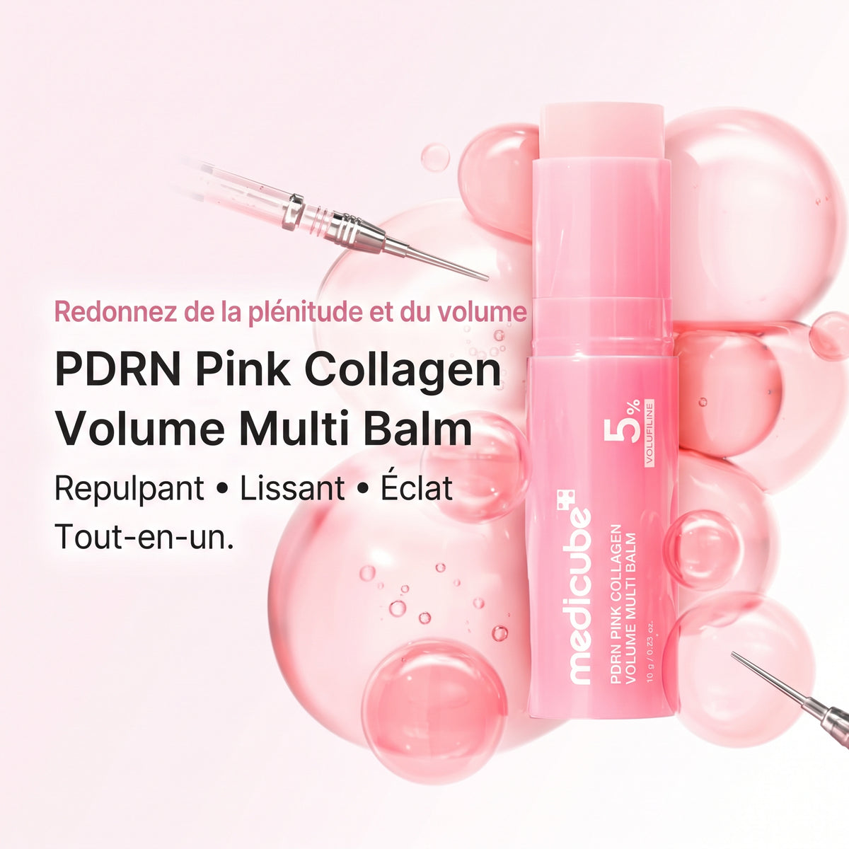 MEDICUBE – PDRN Pink Collagen Volume Multi Balm 10g