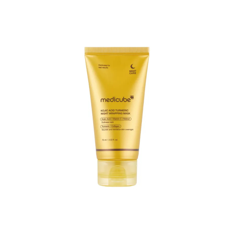 meidicube kokic acid turmeric night wrapping mask 