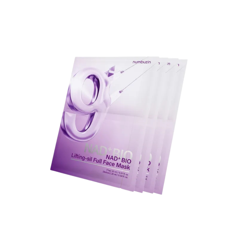 NUMBUZIN - No.9+ NAD+ Bio Lifting-sil Full Face Mask Set