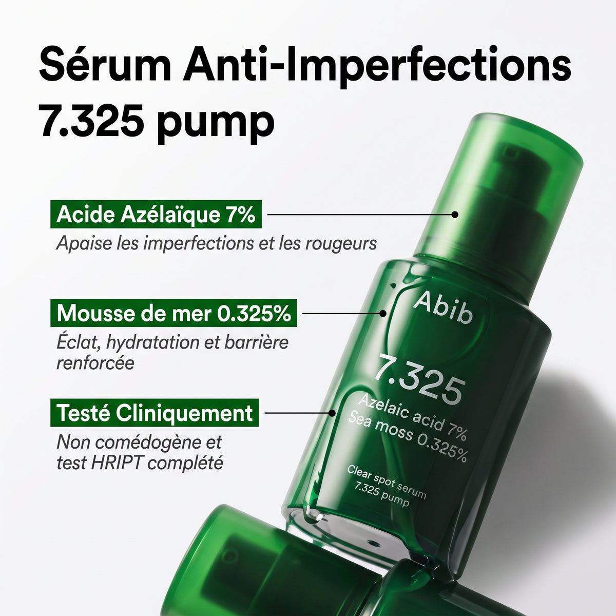 ABIB – Clear Spot Serum 7.325 Pump – vue 3