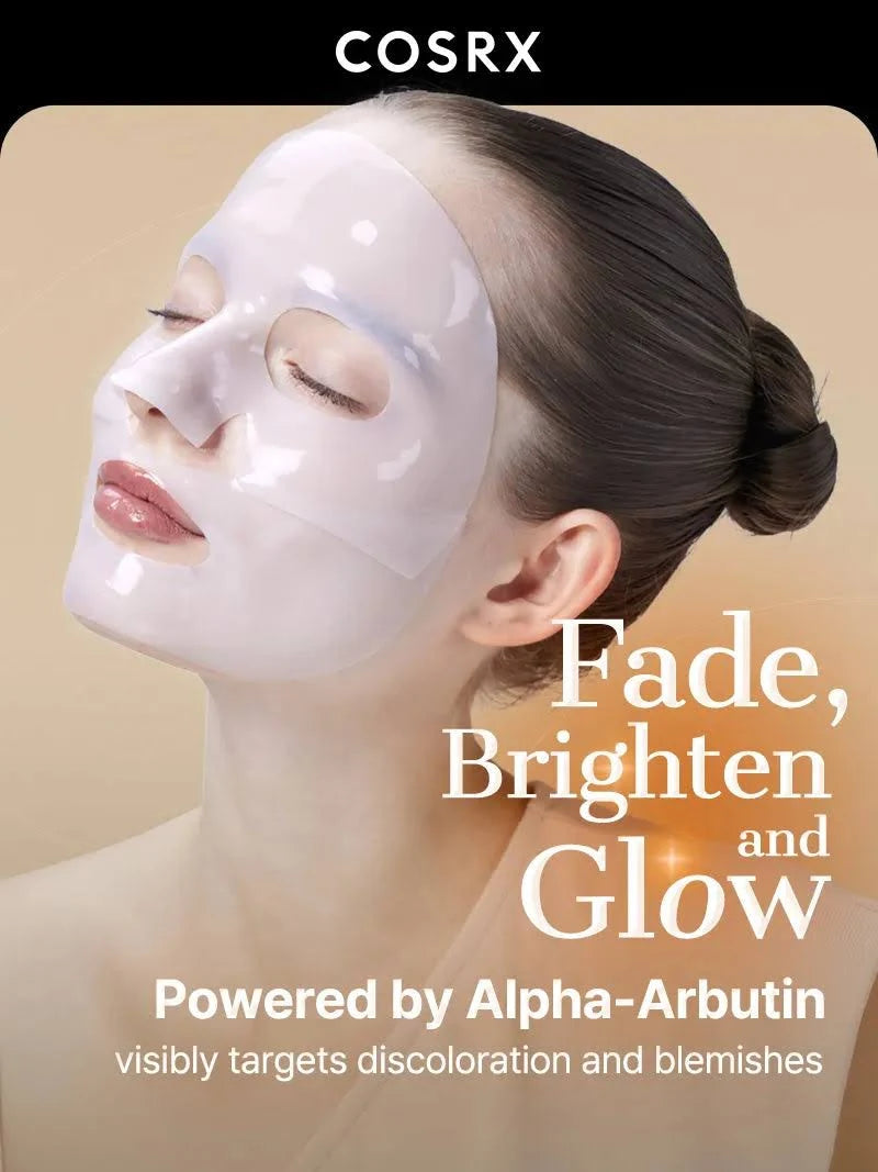 COSRX - The Alpha-Arbutin Discoloration Care Hydrogel Mask