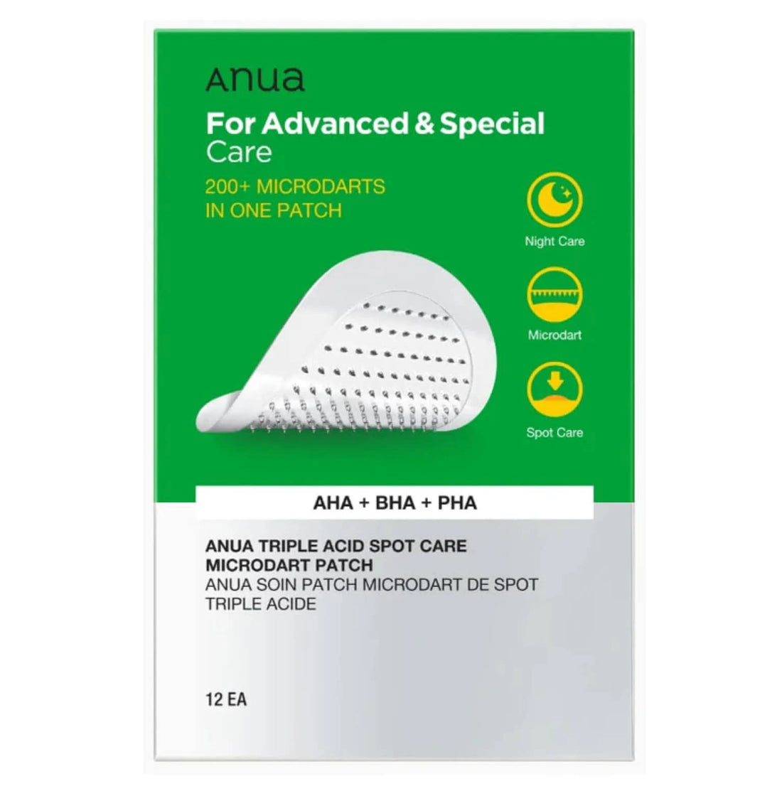 ANUA - Triple Acid Spot Care Microdart Patch